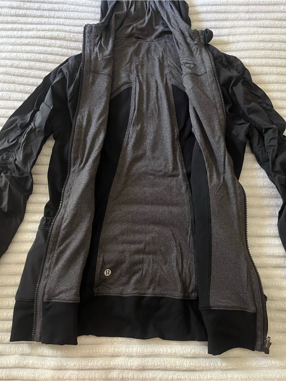 Lululemon Ruched Black Jacket - Picture 6 of 9